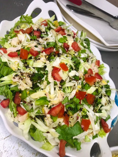 A picture of Easy iftar chicken salad.