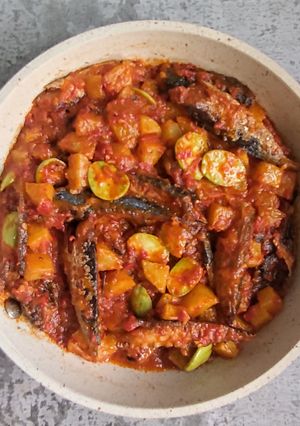 Foto resep Kentang Ikan Salem Balado