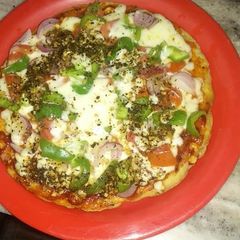A picture of Aatta pizza.
