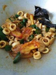 Foto resep Tumis Cumi Cabe Hijau