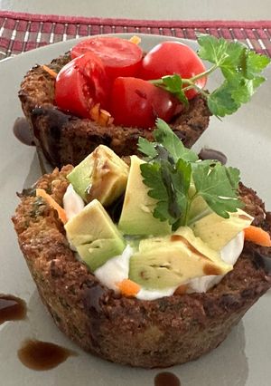 A picture of Falafel Tartlets.