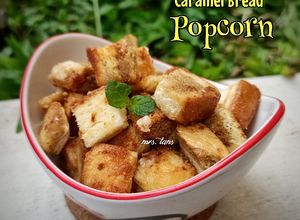 Foto resep Caramel Bread Popcorn