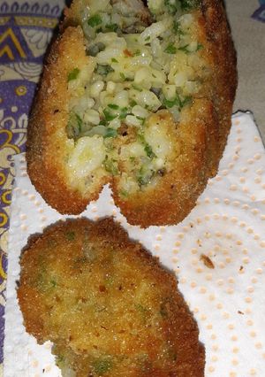 Una foto de Croquetas de Arroz