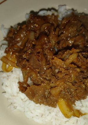 Foto resep Yakiniku Beef Yoshinoya Ala-ala