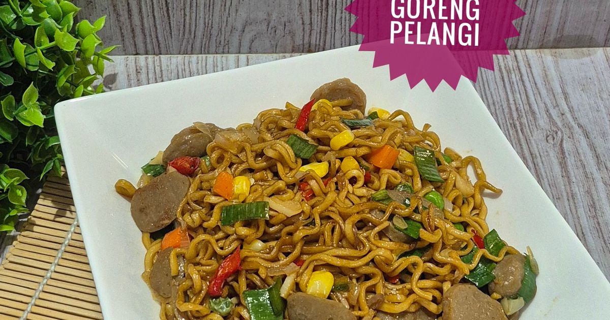 Mie Goreng Pelangi