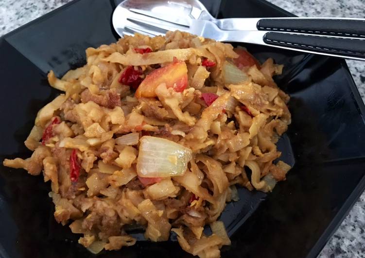 Resep Kwetiau Goreng Sapi, Ala Akyu 🤗 Anti Gagal