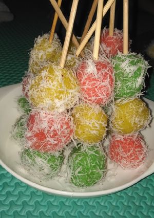Foto resep Sate singkong rainbow