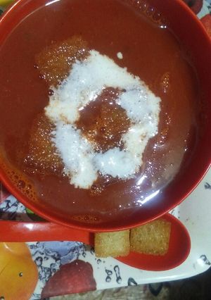 A picture of Radish Soup.