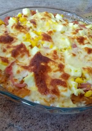 Una foto de Arroz a la pizza