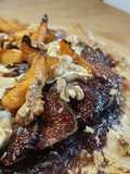 🫐 Rustic Fig, Goat Cheese, and Honey Tart