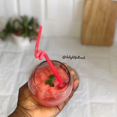 Watermelon slush 🍉🍹 A picture of Watermelon slush 🍉🍹.