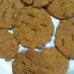 A picture of Besan papdi.