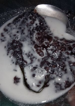 Foto resep Bubur ketan hitam kental