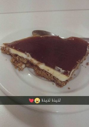 صورة لوصفة تشيز كيك الكراميل 🍮