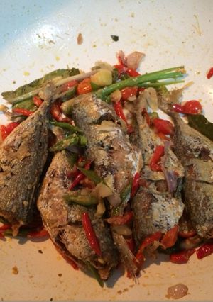 Foto resep Ikan kembung goreng tumis cabe