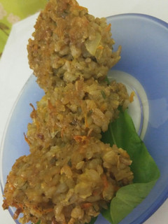 Una foto de Croquetas de arroz yamaní al horno!