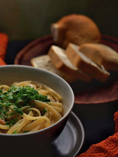 Una foto de Pastas a la Carbonara 🇨🇱
