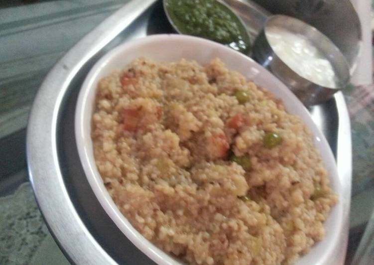 Step-by-Step Guide to Prepare Any-night-of-the-week Vegetable daliya