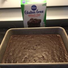 A picture of Mikasuki Protein Brownies (Kakao Pàlàstī).