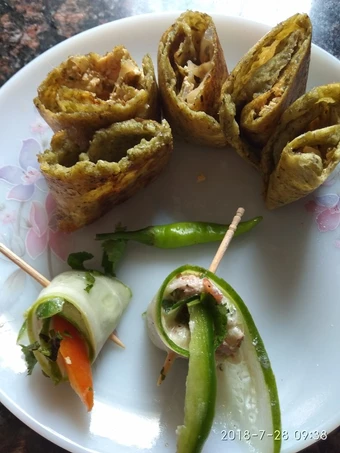 Easy Ways Prepare Recipes Cucumber rolls with dal cheela rolls the Can Spoil the Tongue Make You Drink.