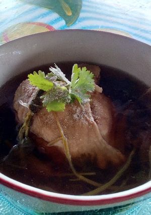 รูปของ ไก่ต้มน้ำปลา