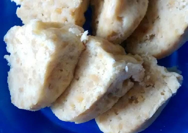 Bagaimana memasak Bolu tempe kukus yang enak