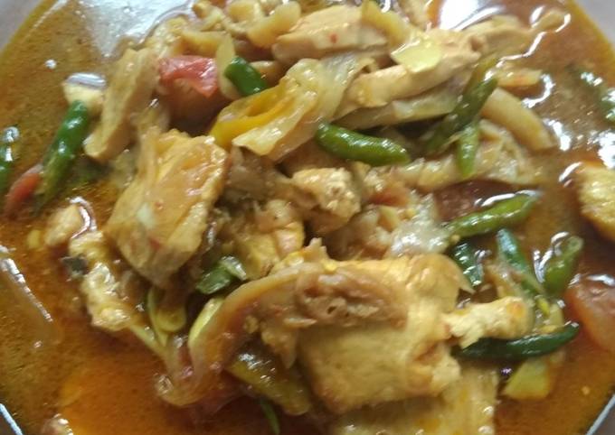Bagaimana Menyiapkan Fillet ayam kuah asam pedas Anti Gagal