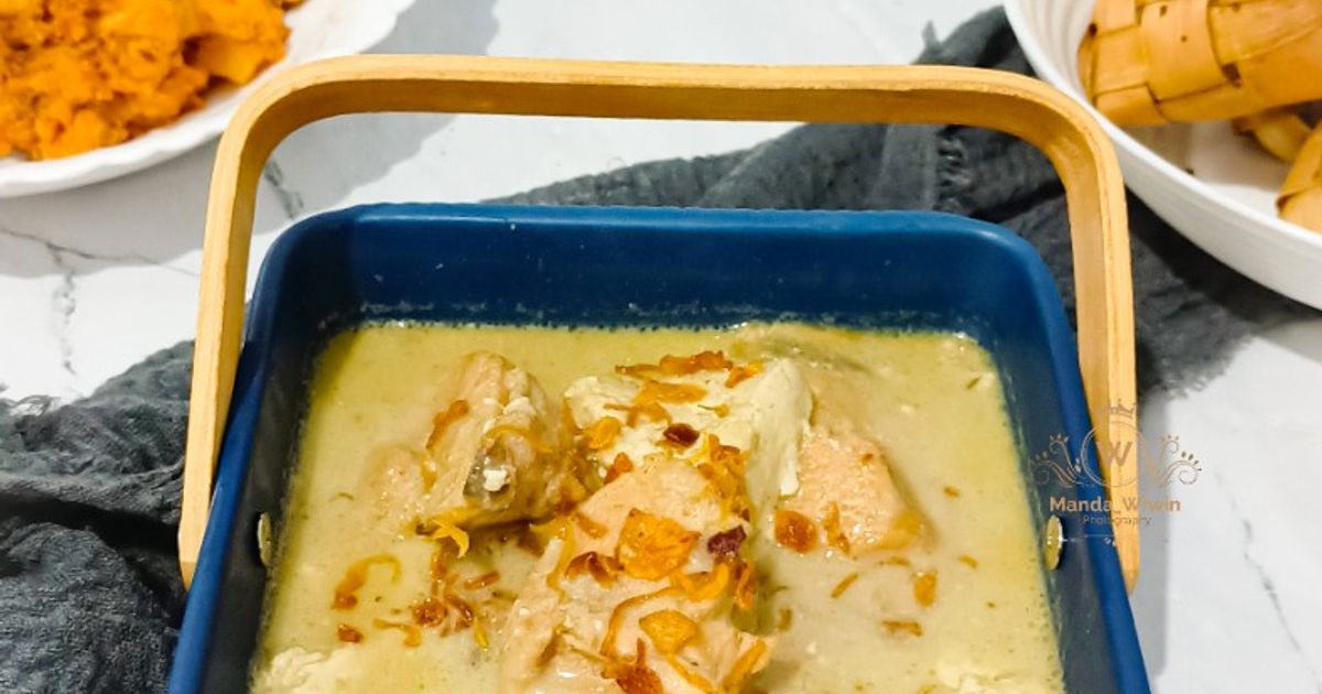 Opor Ayam Kuah Putih