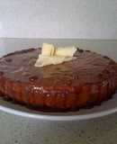Pastel de leche y queso
