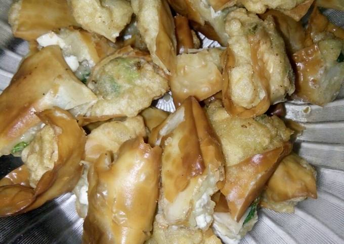 Resep Batagor Tahu Kulit Pangsit (Bumbu Kacang), Lezat Sekali