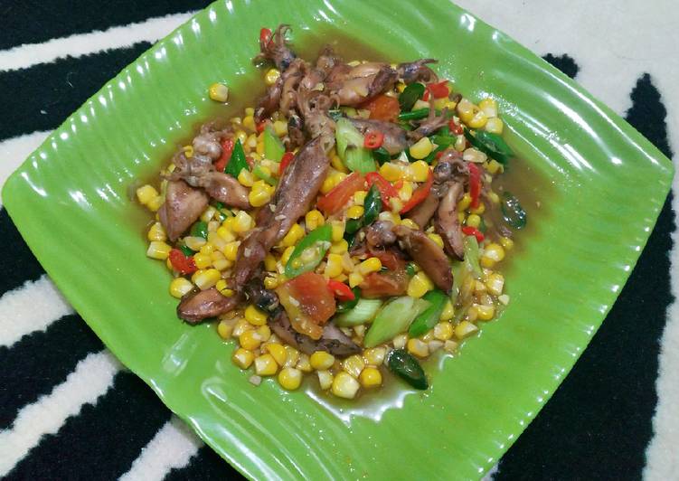 Resep Tumis Cumi Jagung Manis, Bikin Ngiler