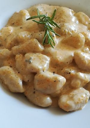 Foto di Gnocchi zucca e gorgonzola.