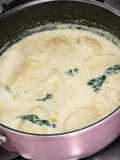 Papas en crema