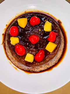 Una foto de Flan con leche condensada