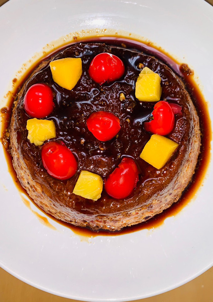 Una foto de Flan con leche condensada