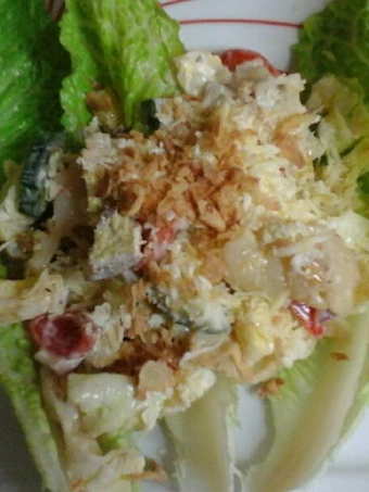 Easy Steps to Make Recipe Fish Salad that is Perfect, So Delicious}