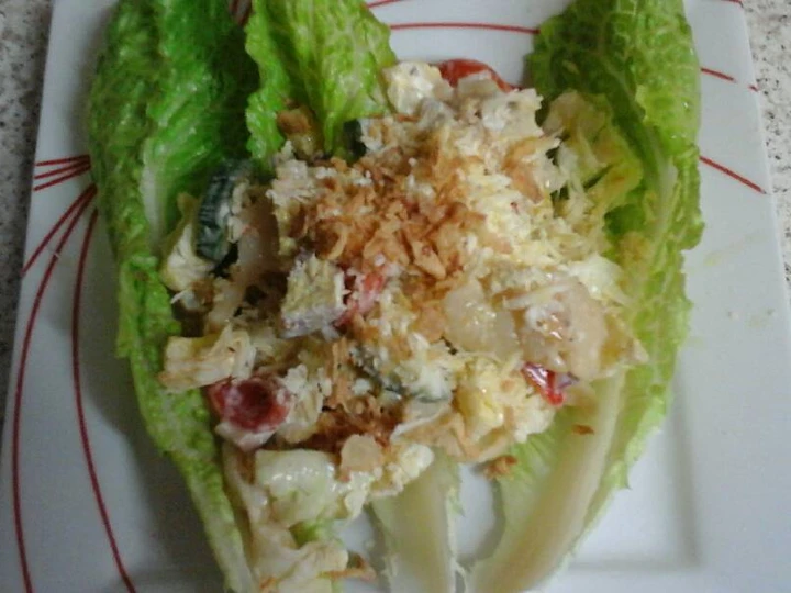 Easy Steps to Make Recipe Fish Salad that is Perfect, So Delicious}