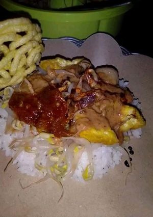 Foto resep Nasi lengko ala ala