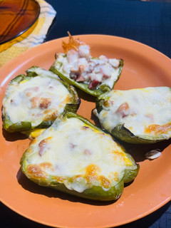 Una foto de Morrón relleno 💪🏻🫑