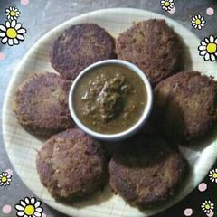 A picture of Lauki ke Kabab.
