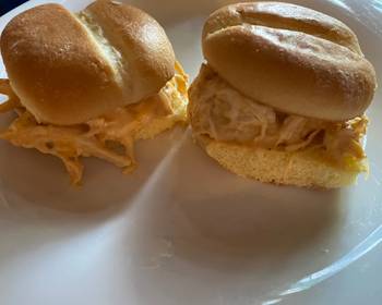 Ultimate Making Recipe Ninja foodie IP Buffalo Chicken Sliders Delicious Simple