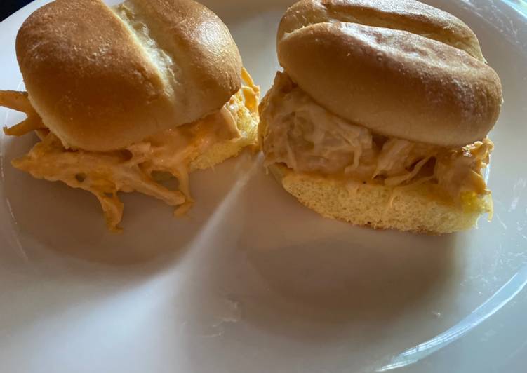 Recipe of Speedy Ninja foodie/ IP Buffalo Chicken Sliders