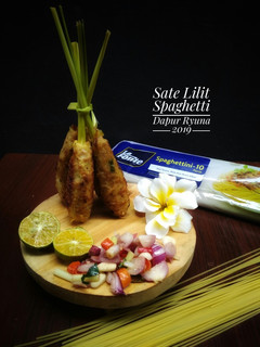 Foto resep Sate Lilit Spaghetti