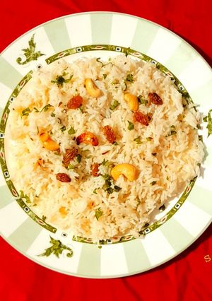A picture of Jeera Rice.