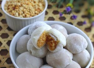 Foto resep Original Mochi isi kacang