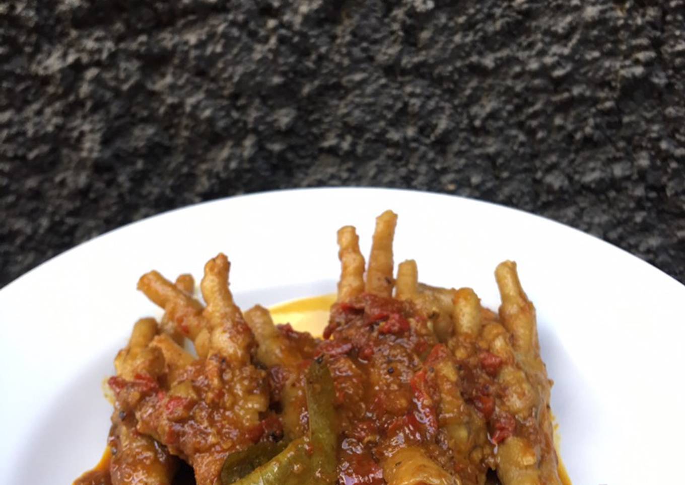 Osek ceker ayam