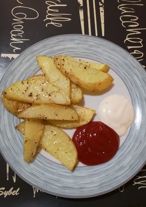 Una foto de Papas al horno