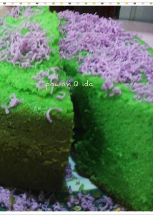 Foto resep Bolu Q ijo royo"