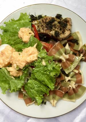 Foto resep Salade with Tuna and Pasta