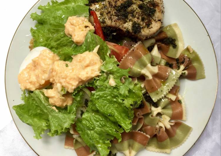 Resep Salade with Tuna and Pasta, Bisa Manjain Lidah